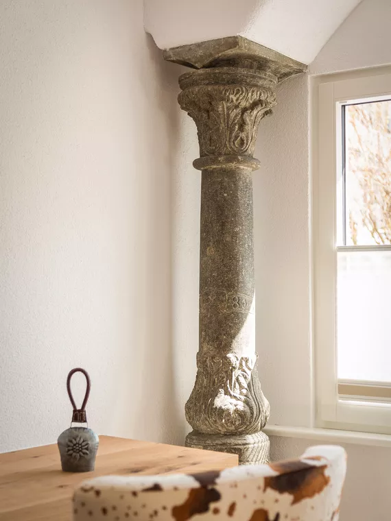 Detailaufnahme Hotel Alte Schule