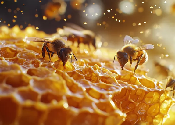 Honigbienen © Vecteezy / Yulia Gapeenko