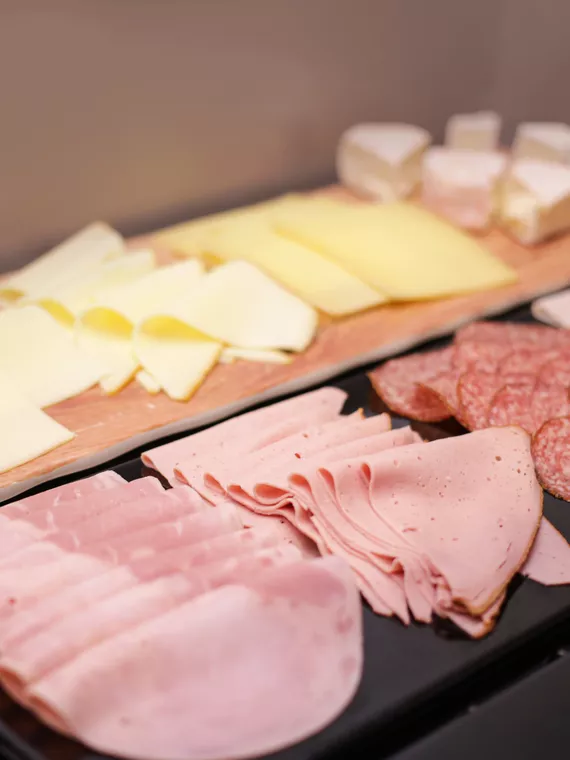 Wurst und Käse
